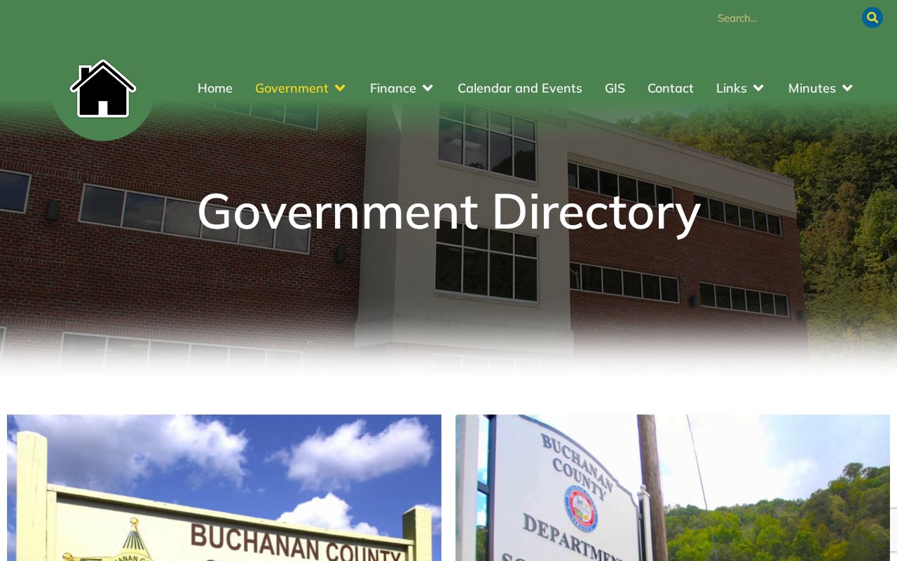 Buchanan County warrant records office directory